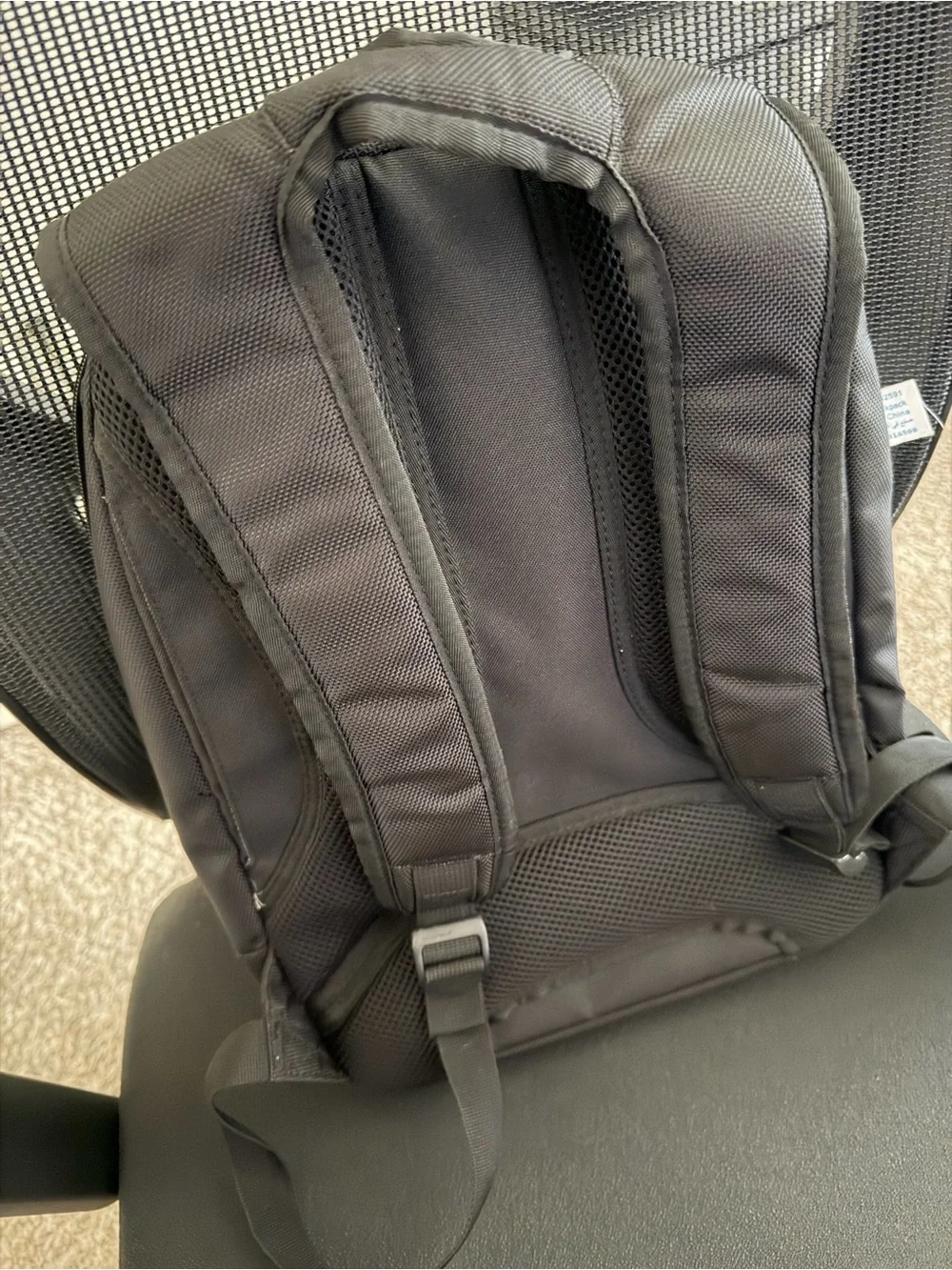 Kensington black backpack